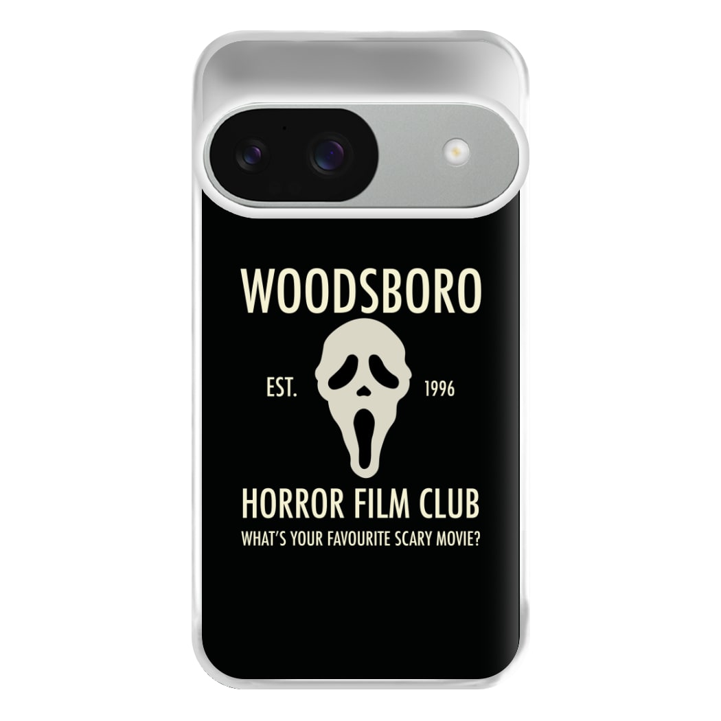 Woodsboro Horror Film Club - Scream Phone Case for Google Pixel 9 / 9 Pro