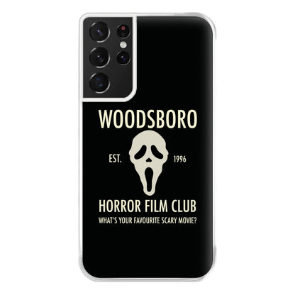 Woodsboro Horror Film Club - Scream Phone Case for Galaxy S21 Ultra