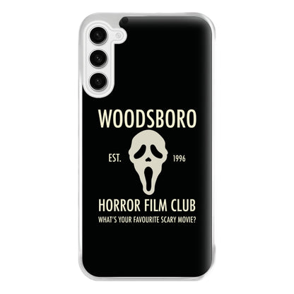 Woodsboro Horror Film Club - Scream Phone Case for Galaxy S23FE