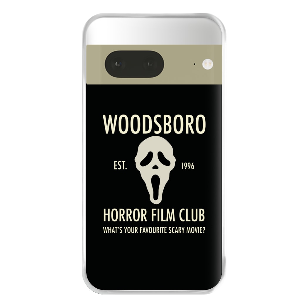 Woodsboro Horror Film Club - Scream Phone Case for Google Pixel 7a