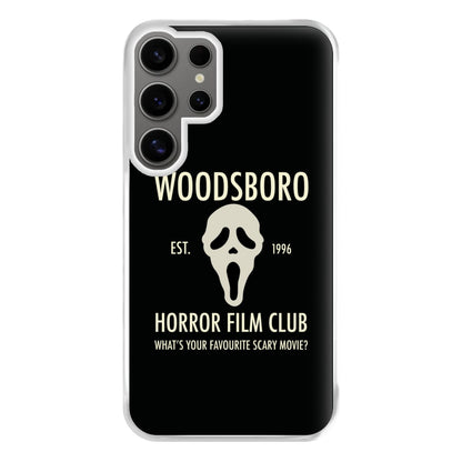 Woodsboro Horror Film Club - Scream Phone Case for Galaxy S24 Ultra