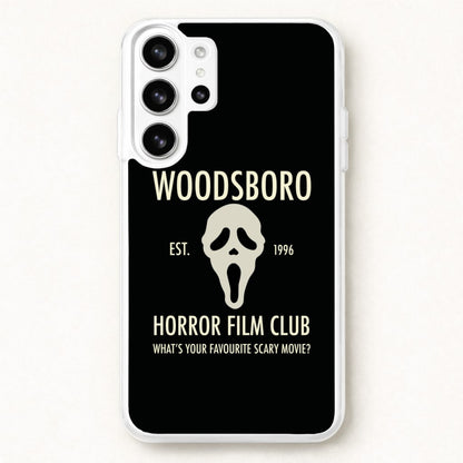 Woodsboro Horror Film Club - Scream Phone Case for Galaxy S26 Ultra
