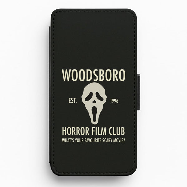 Woodsboro Horror Film Club - Scream Flip / Wallet Phone Case