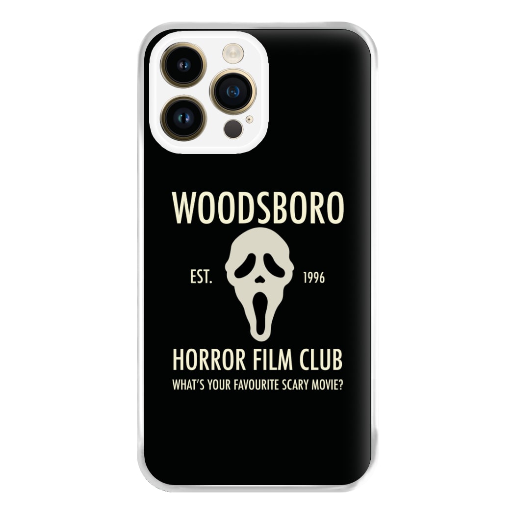 Woodsboro Horror Film Club - Scream Phone Case for iPhone 14 Pro Max