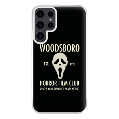 Woodsboro Horror Film Club - Scream Phone Case for Galaxy S23 Ultra