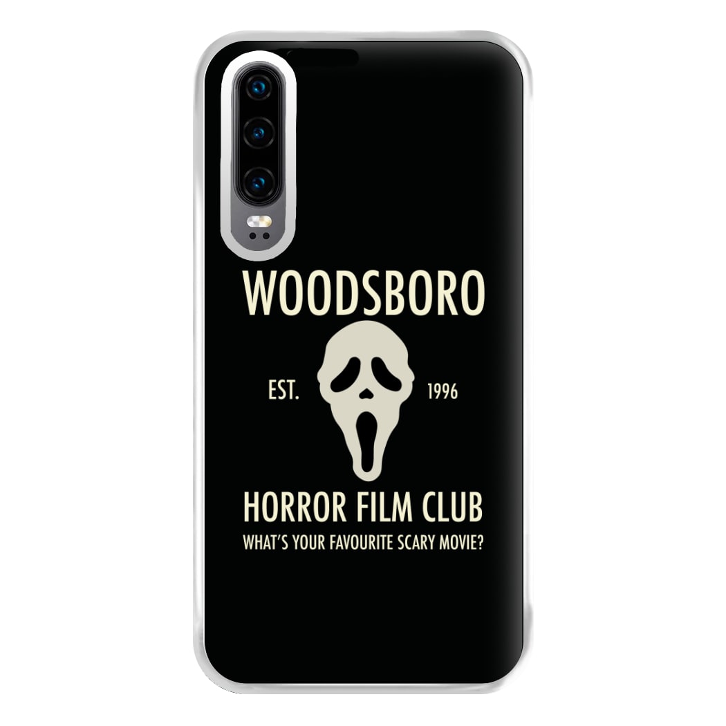 Woodsboro Horror Film Club - Scream Phone Case for Huawei P30