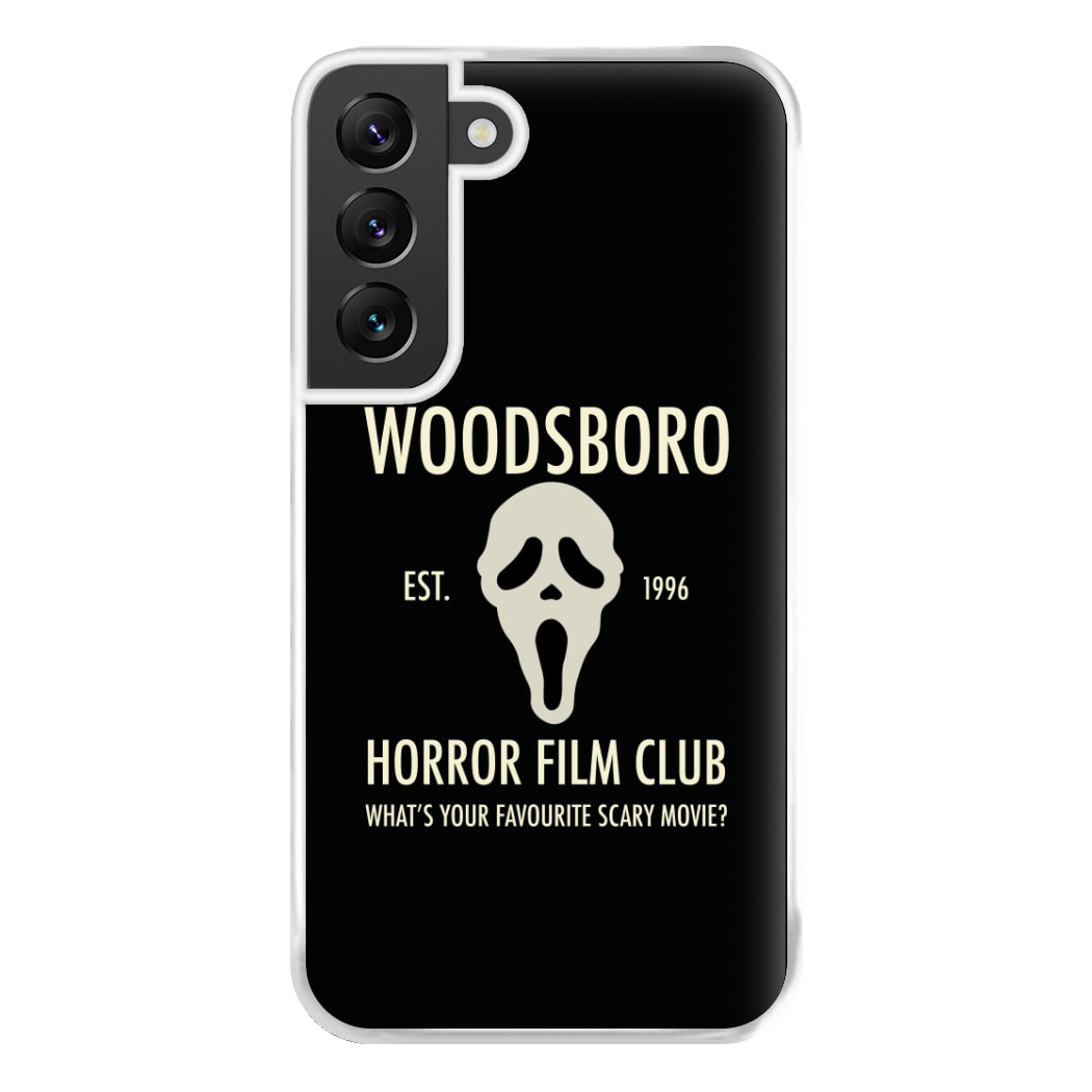 Woodsboro Horror Film Club - Scream Phone Case for Galaxy S22 Plus