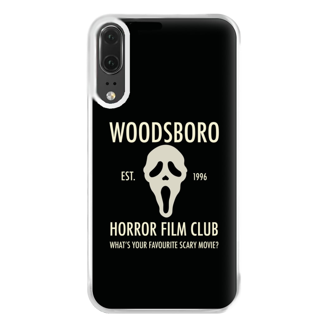 Woodsboro Horror Film Club - Scream Phone Case for Huawei P20