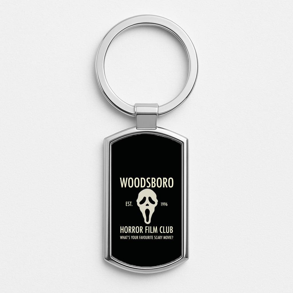 Woodsboro Horror Film Club - Scream Luxury Keyring