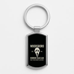 Woodsboro Horror Film Club - Scream Silver Keyring