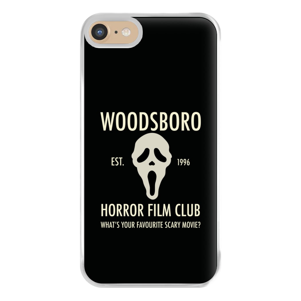 Woodsboro Horror Film Club - Scream Phone Case for iPhone 6 / 7 / 8 / SE