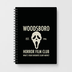 Woodsboro Horror Film Club - Scream Notebook