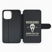 Woodsboro Horror Film Club - Scream Flip / Wallet Phone Case 2