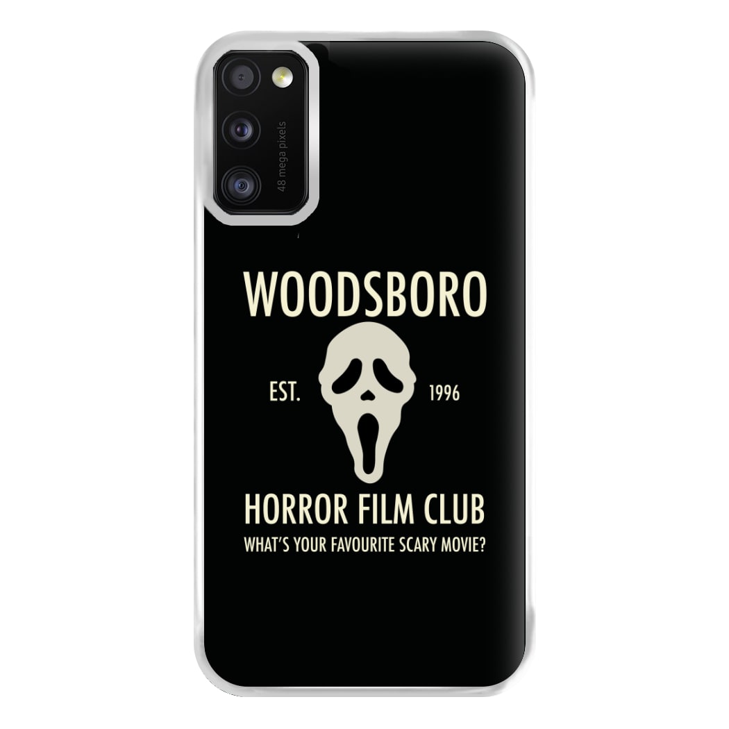 Woodsboro Horror Film Club - Scream Phone Case for Galaxy A41