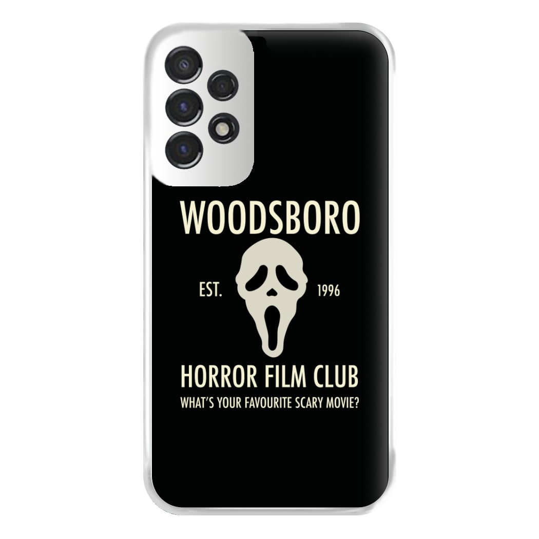 Woodsboro Horror Film Club - Scream Phone Case for Galaxy A53