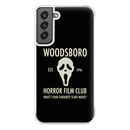 Woodsboro Horror Film Club - Scream Phone Case for Galaxy S21FE