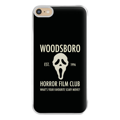 Woodsboro Horror Film Club - Scream Phone Case for iPhone 6 Plus / 7 Plus / 8 Plus