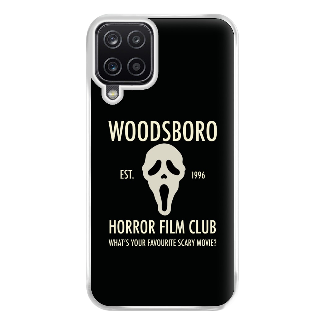 Woodsboro Horror Film Club - Scream Phone Case for Galaxy A12