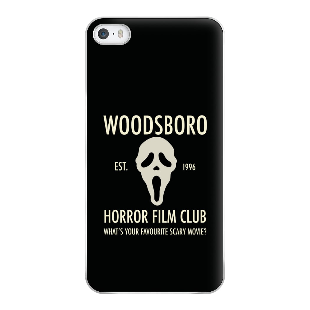 Woodsboro Horror Film Club - Scream Phone Case for iPhone 5 / 5s / SE 2016