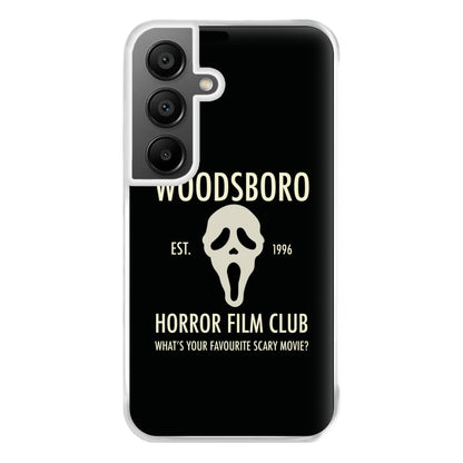 Woodsboro Horror Film Club - Scream Phone Case for Galaxy A55