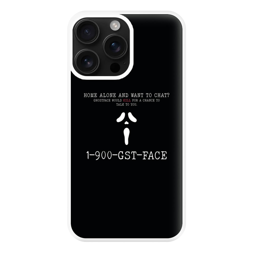 1-800-GST-FACE - Scream Phone Case