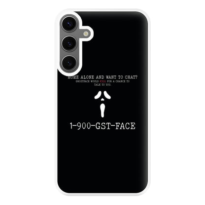 1-800-GST-FACE - Scream Phone Case for Galaxy S24FE