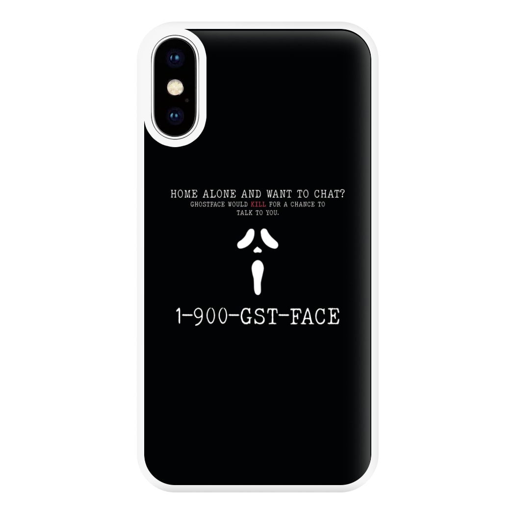 1-800-GST-FACE - Scream Phone Case for iPhone XS Max