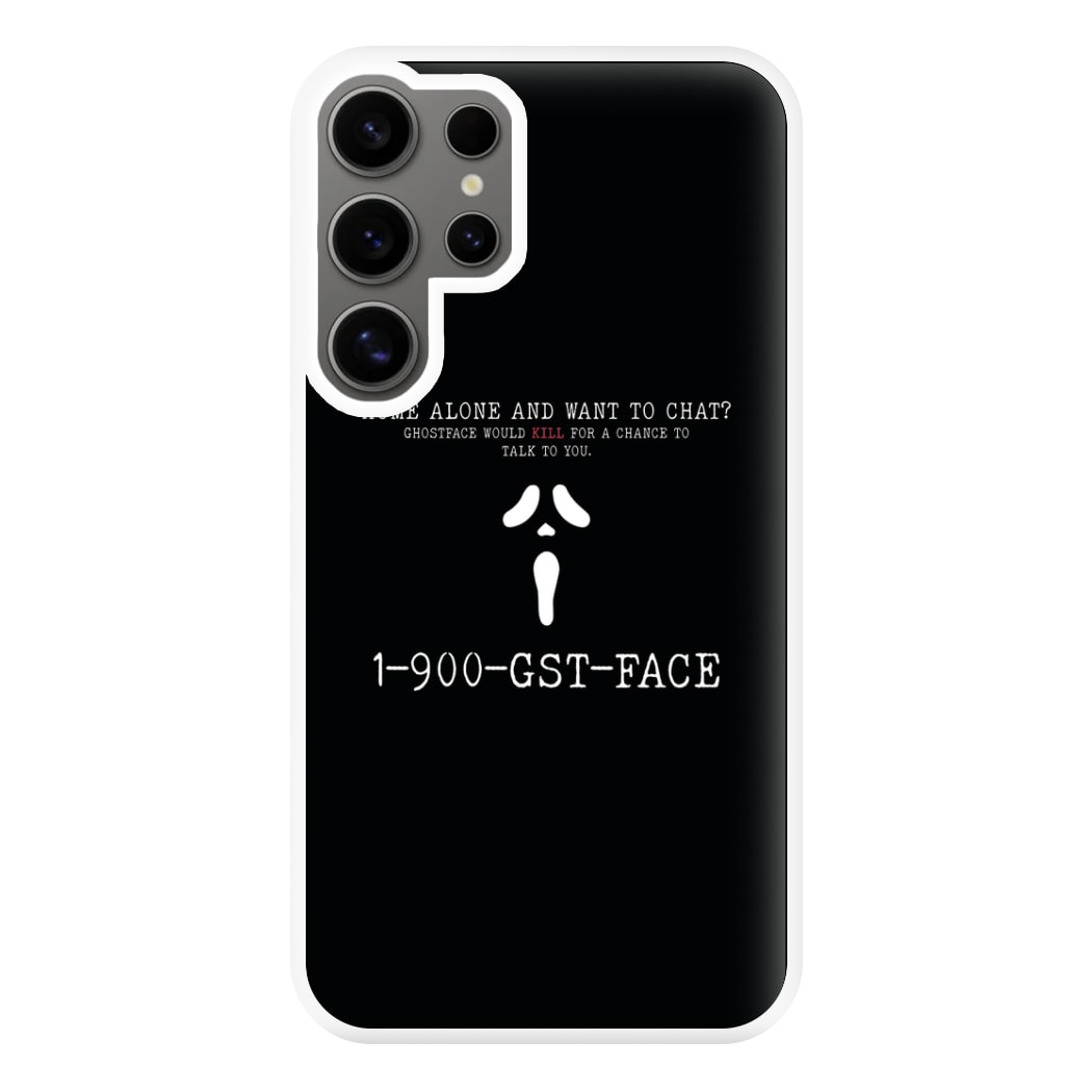 1-800-GST-FACE - Scream Phone Case for Galaxy S24 Ultra