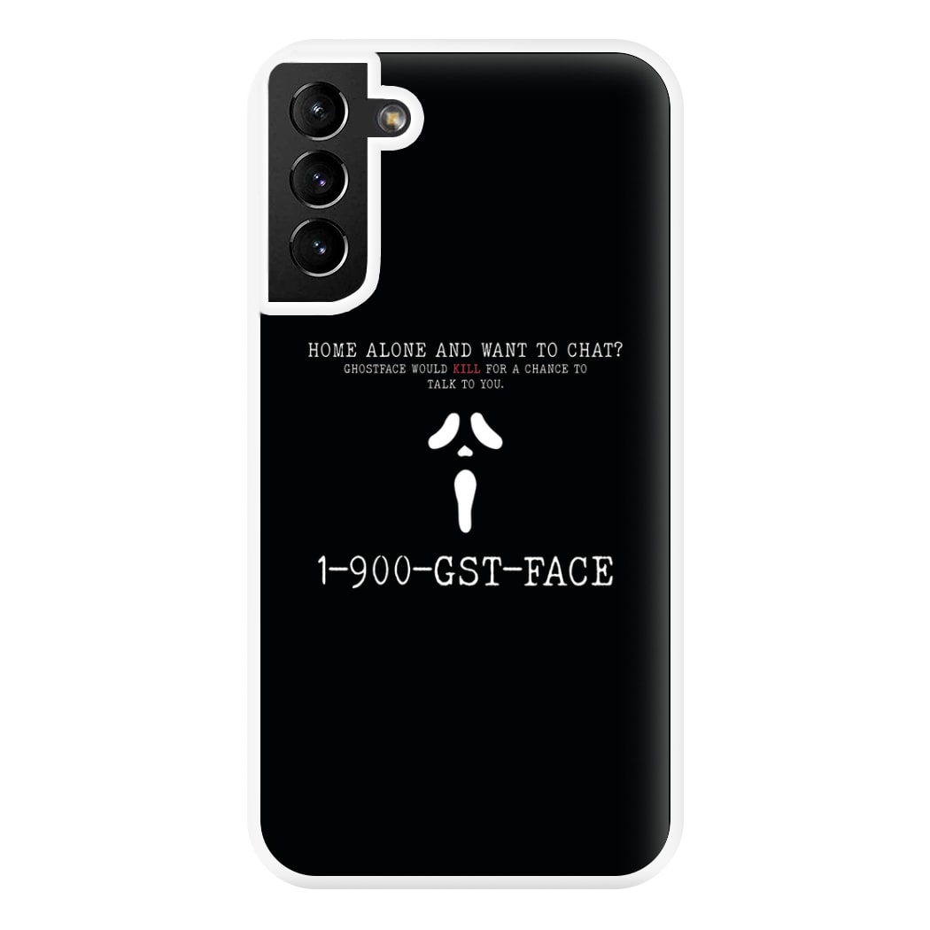 1-800-GST-FACE - Scream Phone Case for Galaxy S21 Plus