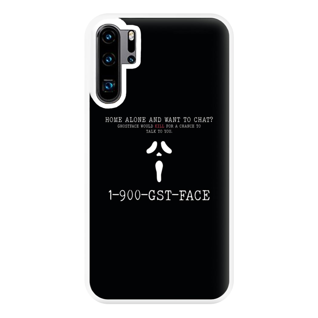 1-800-GST-FACE - Scream Phone Case for Huawei P30 Pro