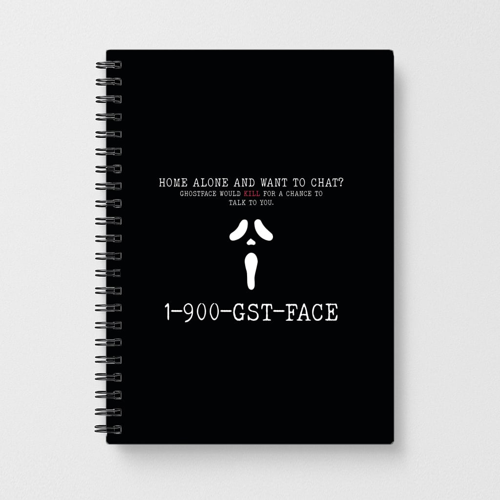1-800-GST-FACE - Scream Notebook