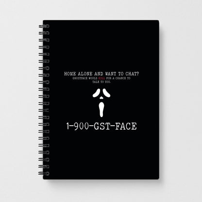 1-800-GST-FACE - Scream Notebook