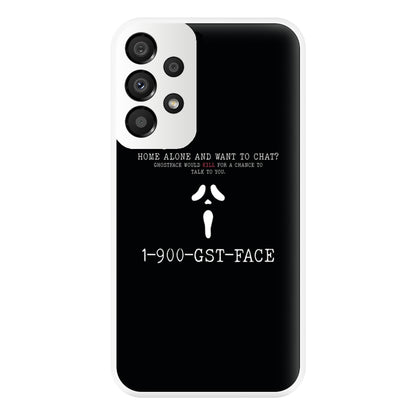 1-800-GST-FACE - Scream Phone Case for Galaxy A33