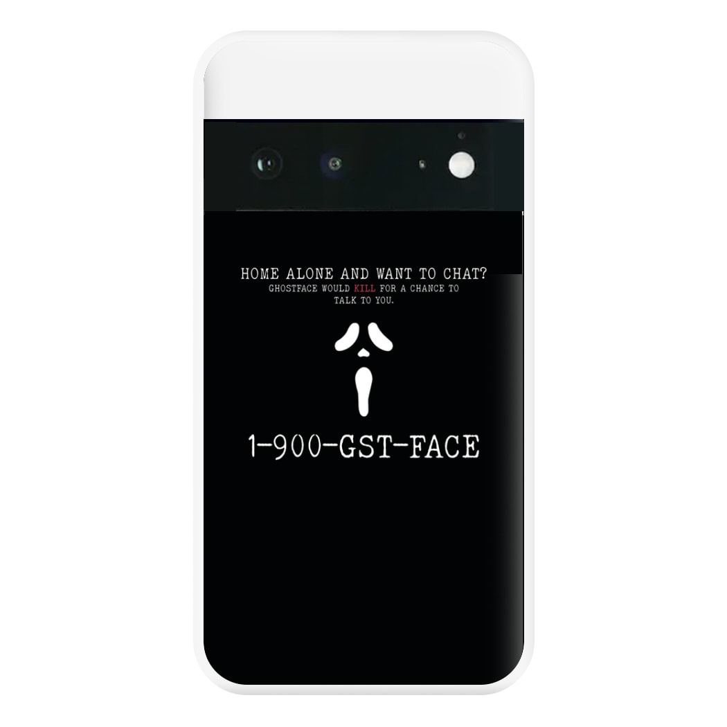 1-800-GST-FACE - Scream Phone Case for Google Pixel 6a