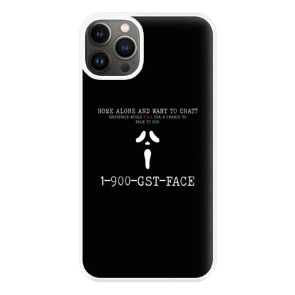 1-800-GST-FACE - Scream Phone Case for iPhone 13