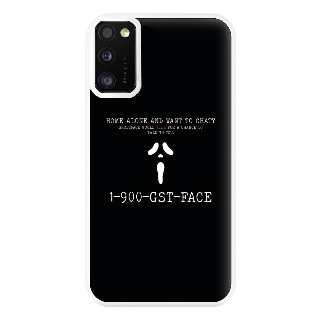 1-800-GST-FACE - Scream Phone Case for Galaxy A41