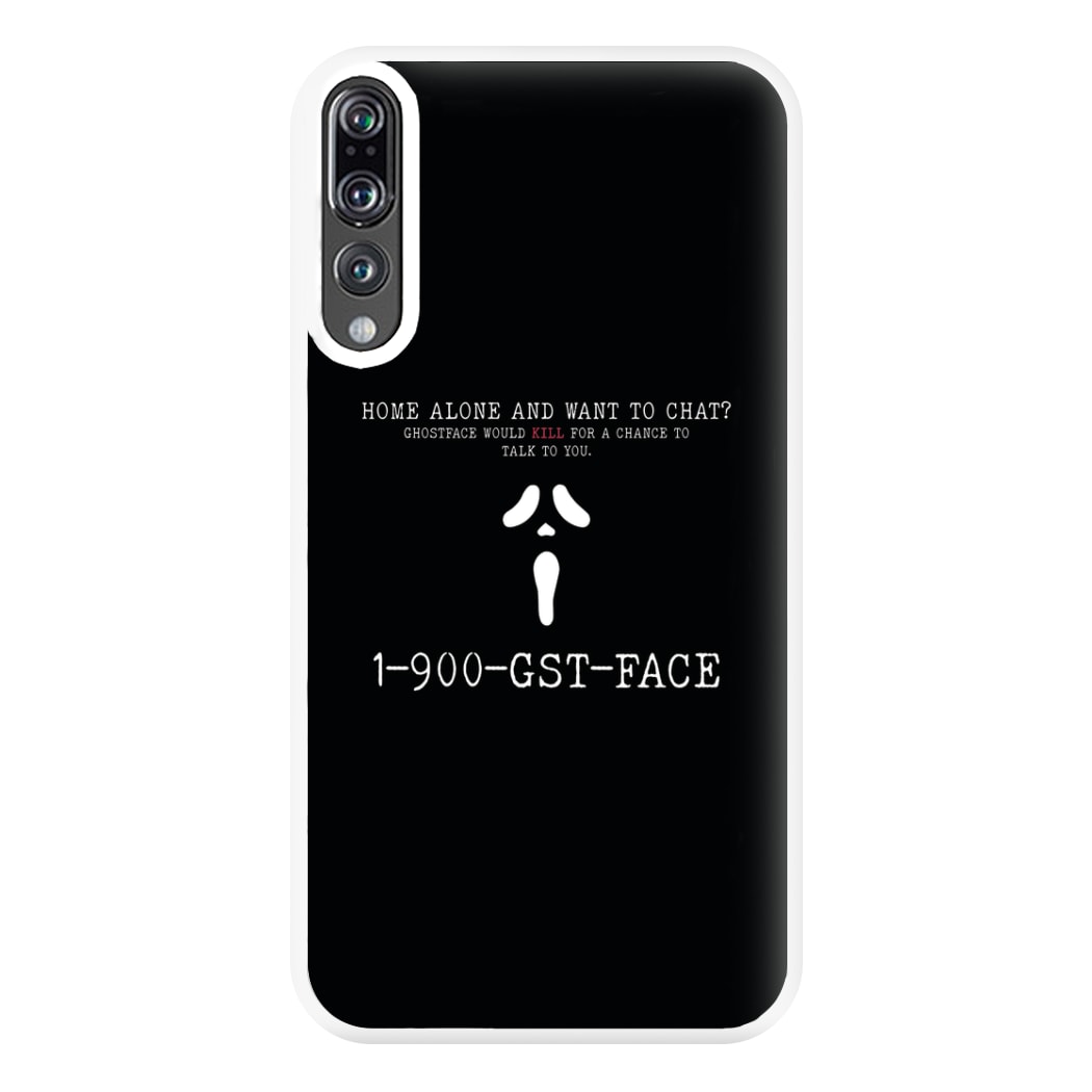 1-800-GST-FACE - Scream Phone Case for Huawei P20 Pro