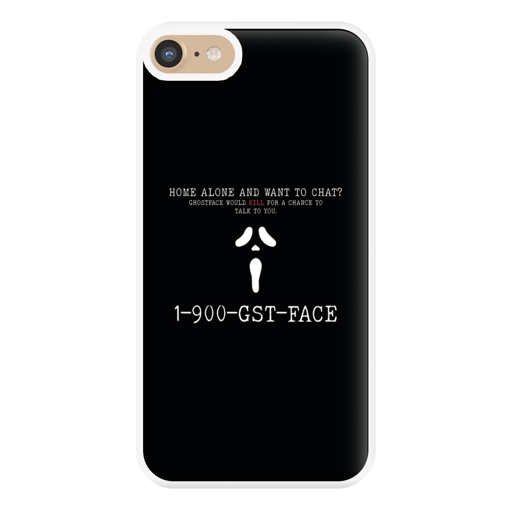 1-800-GST-FACE - Scream Phone Case for iPhone 6 / 7 / 8 / SE