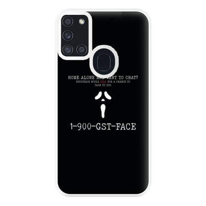 1-800-GST-FACE - Scream Phone Case for Galaxy A21s