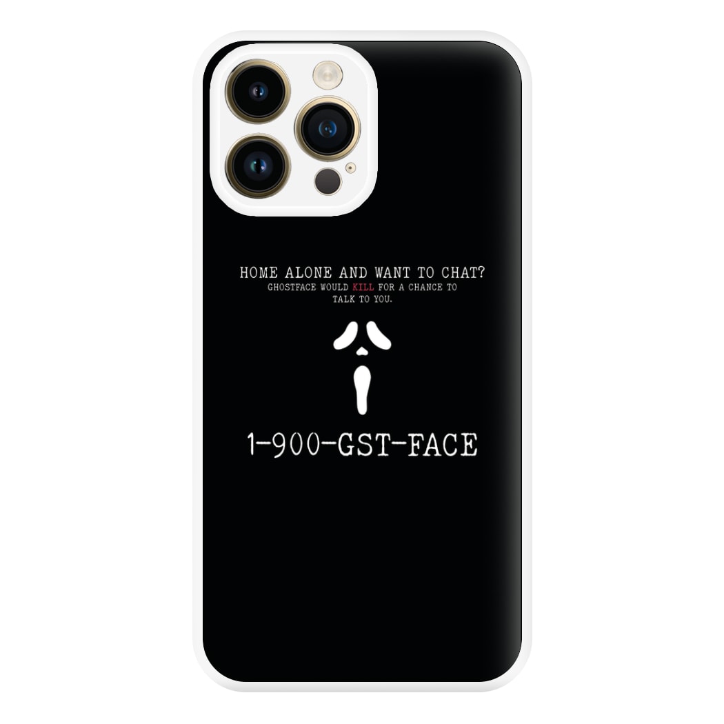 1-800-GST-FACE - Scream Phone Case for iPhone 14 Pro Max