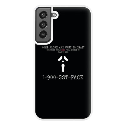 1-800-GST-FACE - Scream Phone Case for Galaxy S21FE