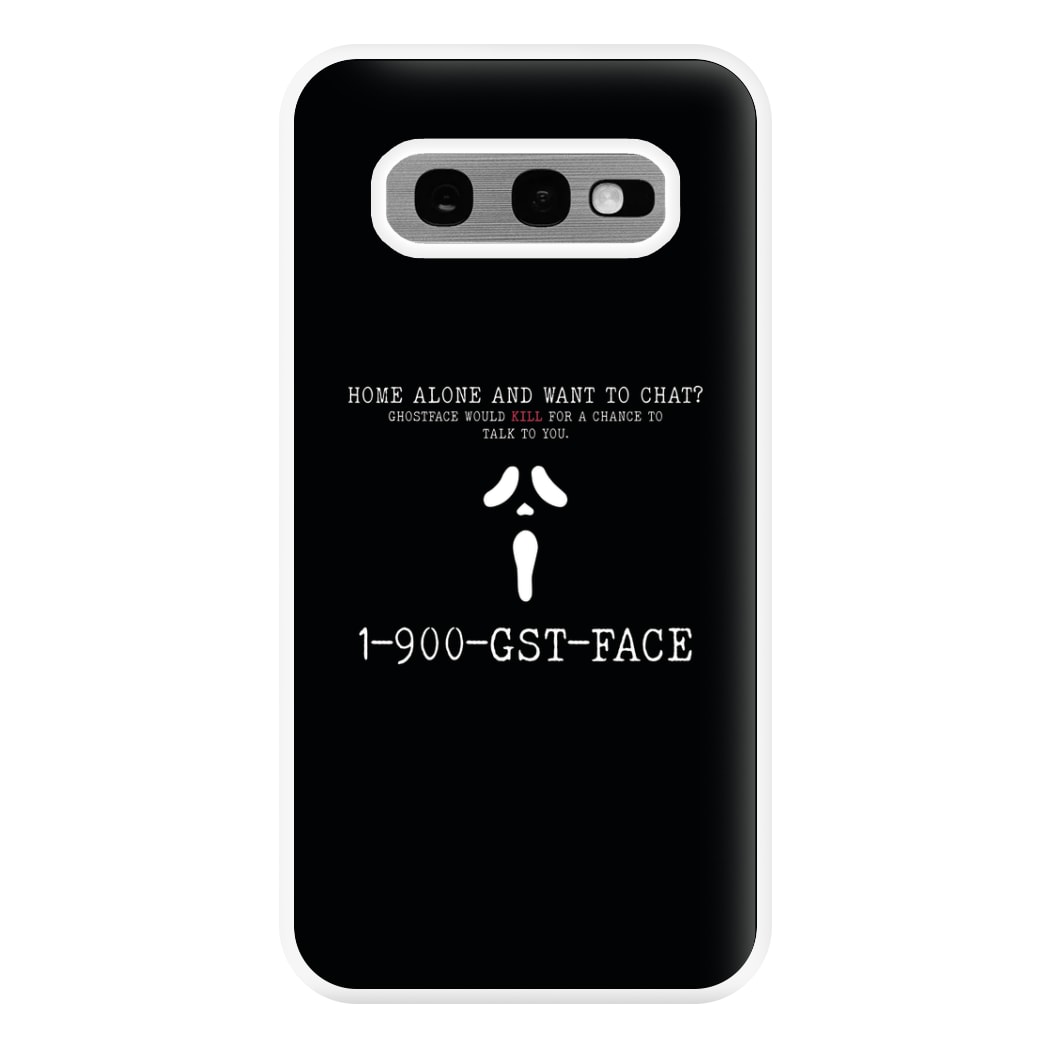 1-800-GST-FACE - Scream Phone Case for Galaxy S10e