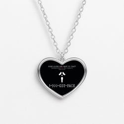 1-800-GST-FACE - Scream Necklace