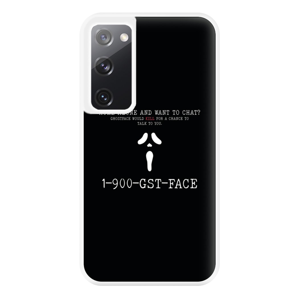 1-800-GST-FACE - Scream Phone Case for Galaxy S20FE