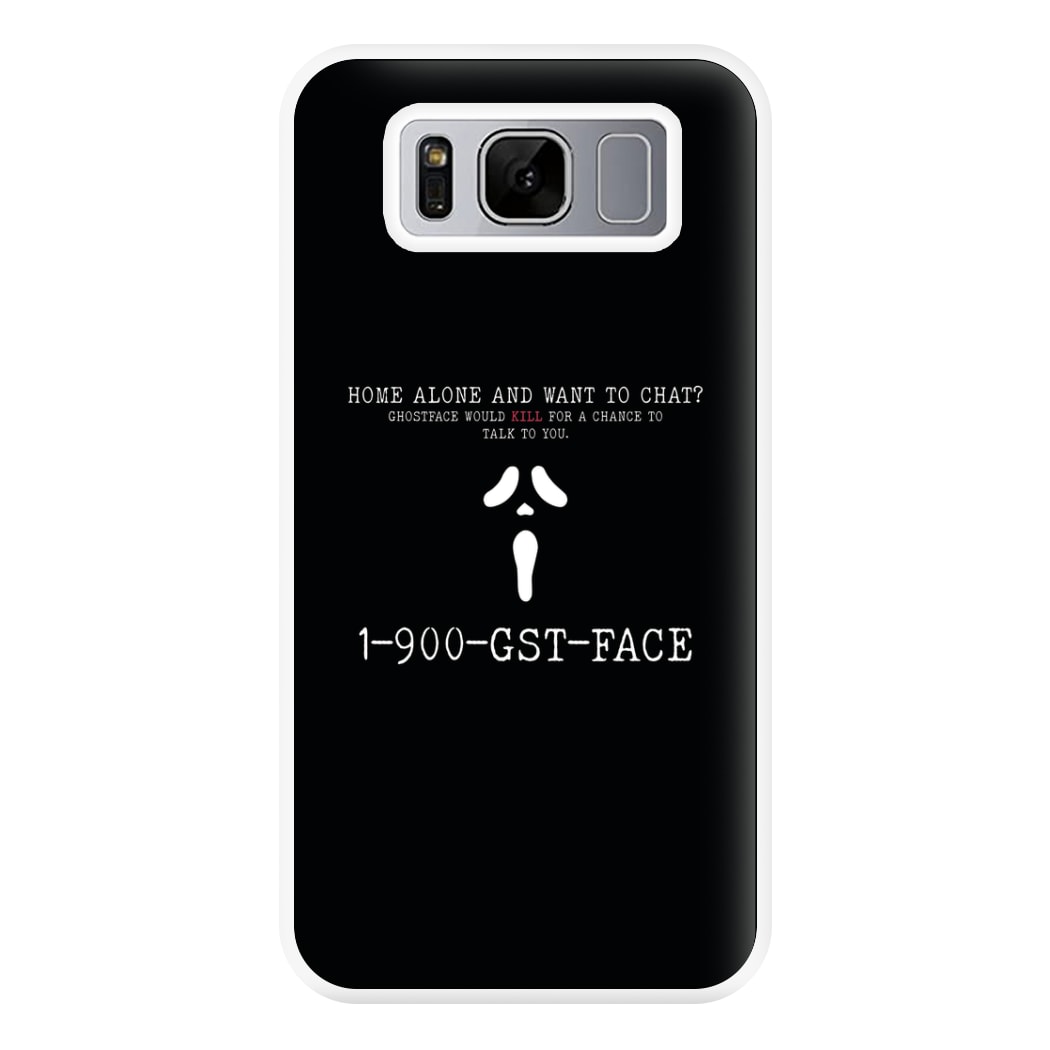 1-800-GST-FACE - Scream Phone Case for Galaxy S8 Plus