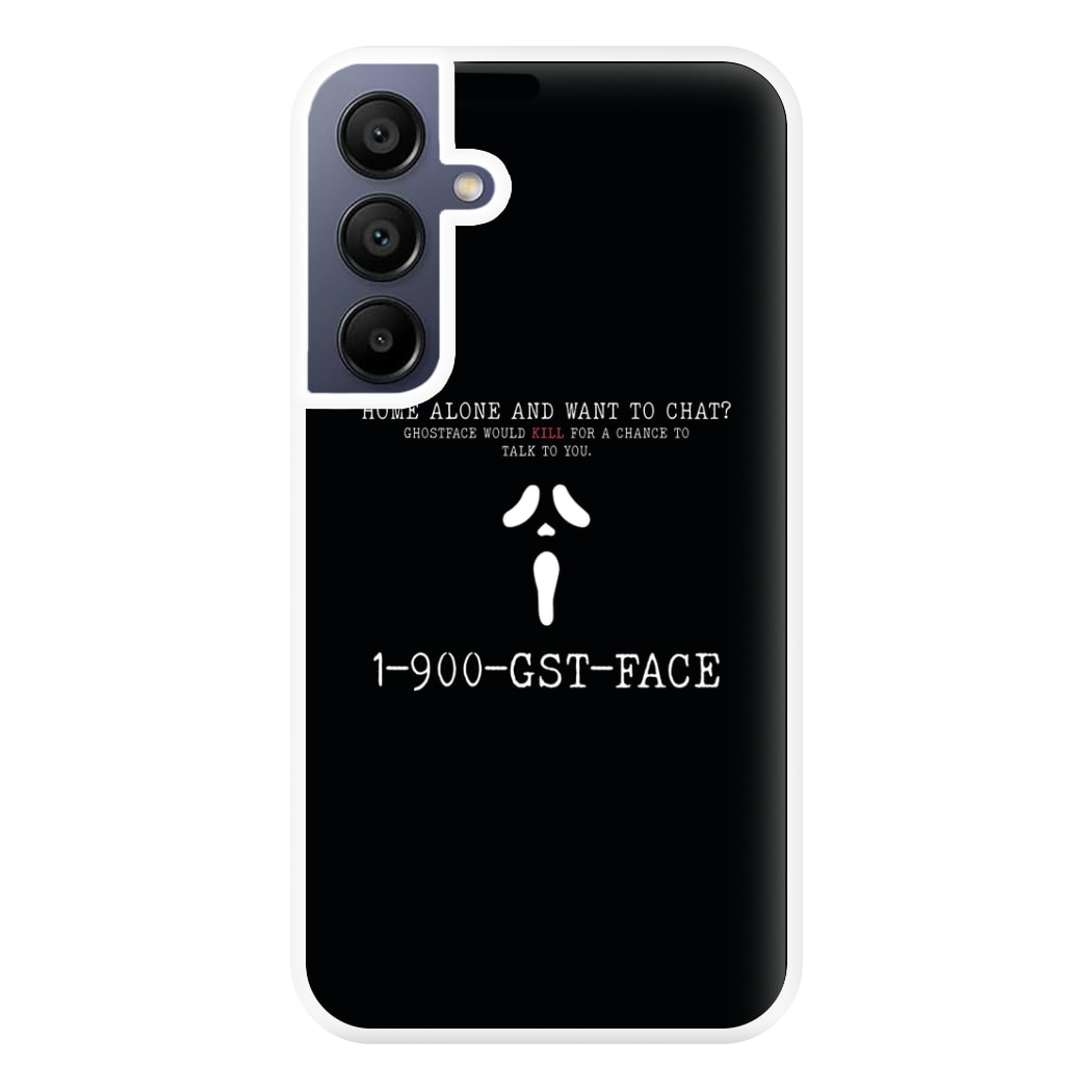 1-800-GST-FACE - Scream Phone Case for Galaxy A16