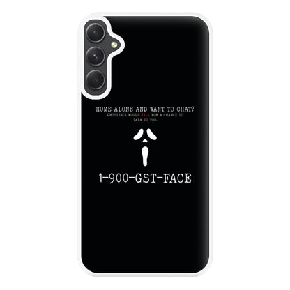 1-800-GST-FACE - Scream Phone Case for Galaxy A34