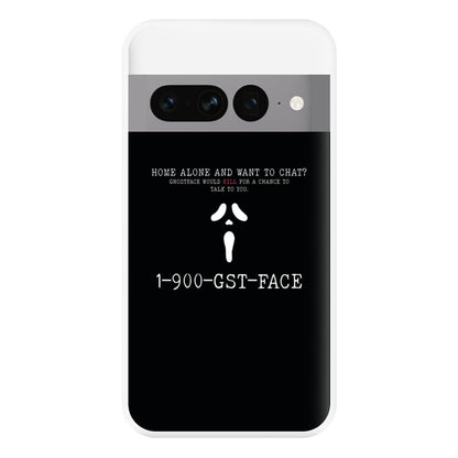 1-800-GST-FACE - Scream Phone Case for Google Pixel 7 Pro