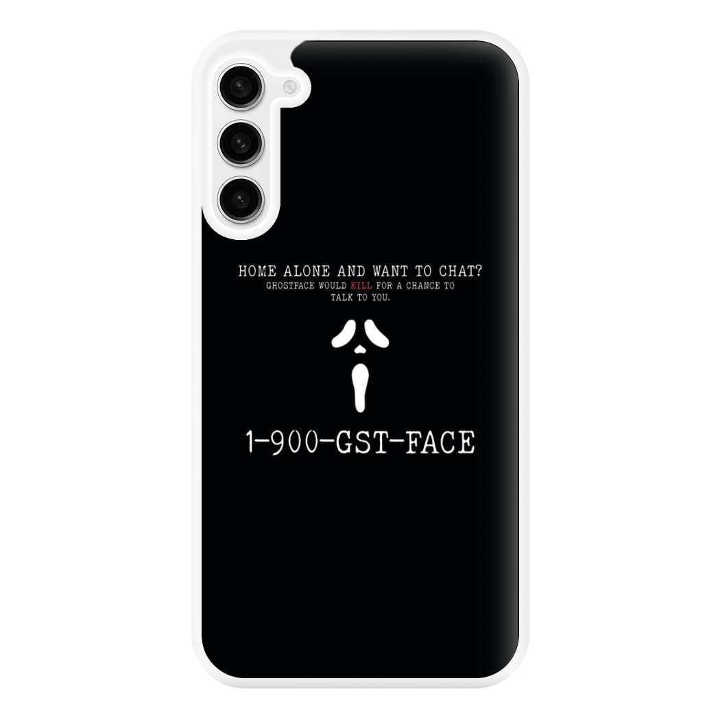 1-800-GST-FACE - Scream Phone Case for Galaxy S23FE