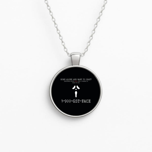 1-800-GST-FACE - Scream Circle Necklace